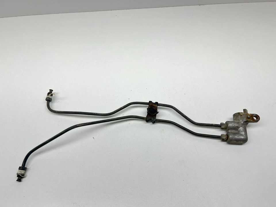 Suzuki LT250R 1988 Quadracer mangueras de freno delanteras líneas de acero junta OEM Foto 2 de 4