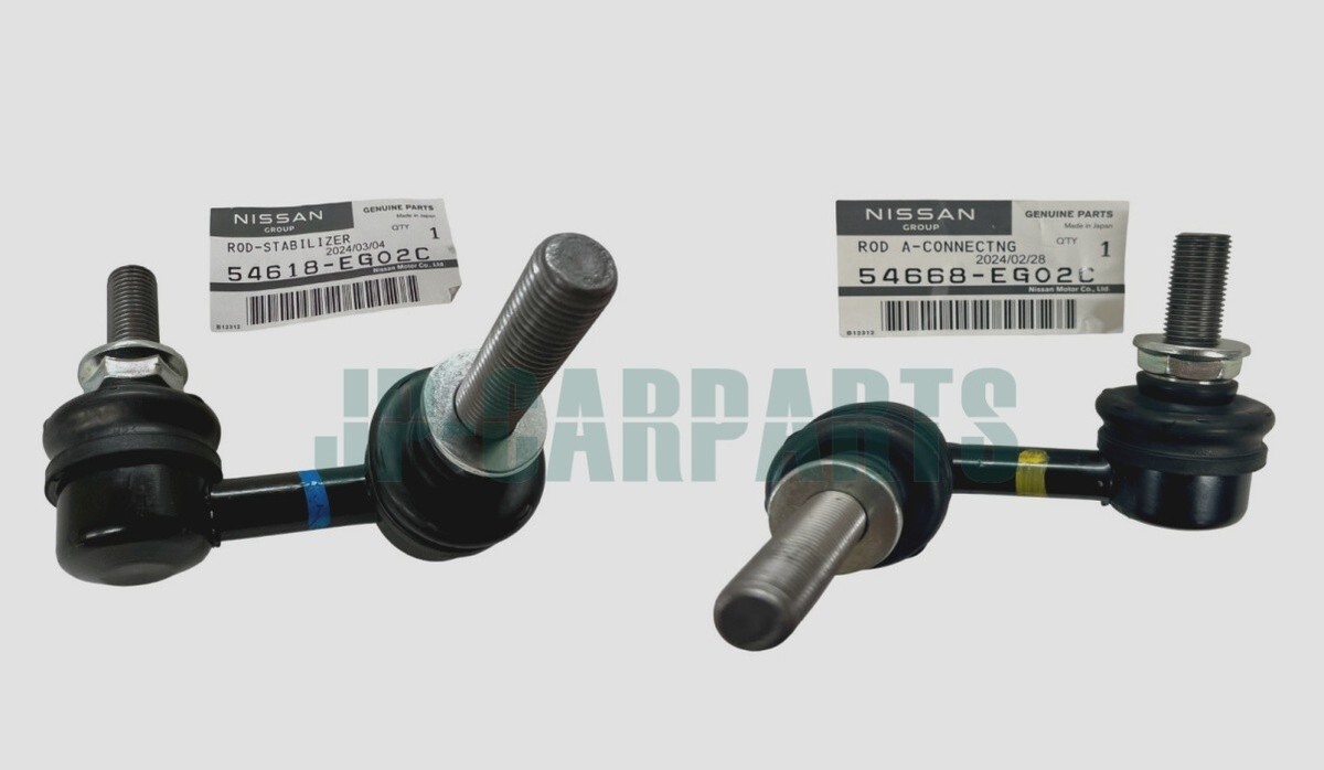 GENUINE NISSAN STABILIZER LINK SET 54618-EG02C & 54668-EG02C GENUINE NISSAN STABILIZER LINK SET 54618-EG02C & 54668-EG02C