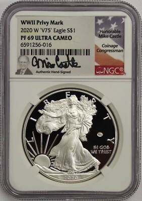 希少！イーグル銀貨2020-Wプルーフ Silver Eagle V75 希少！イーグル銀貨2020-Wプルーフ Silver Eagle V75 希少！イーグル