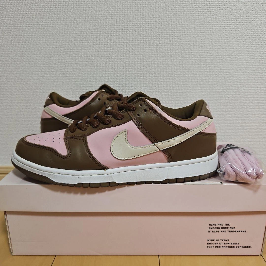 Men US 9.5 NIKE DUNK LOW PRO SB STUSSY CHERRY 271875