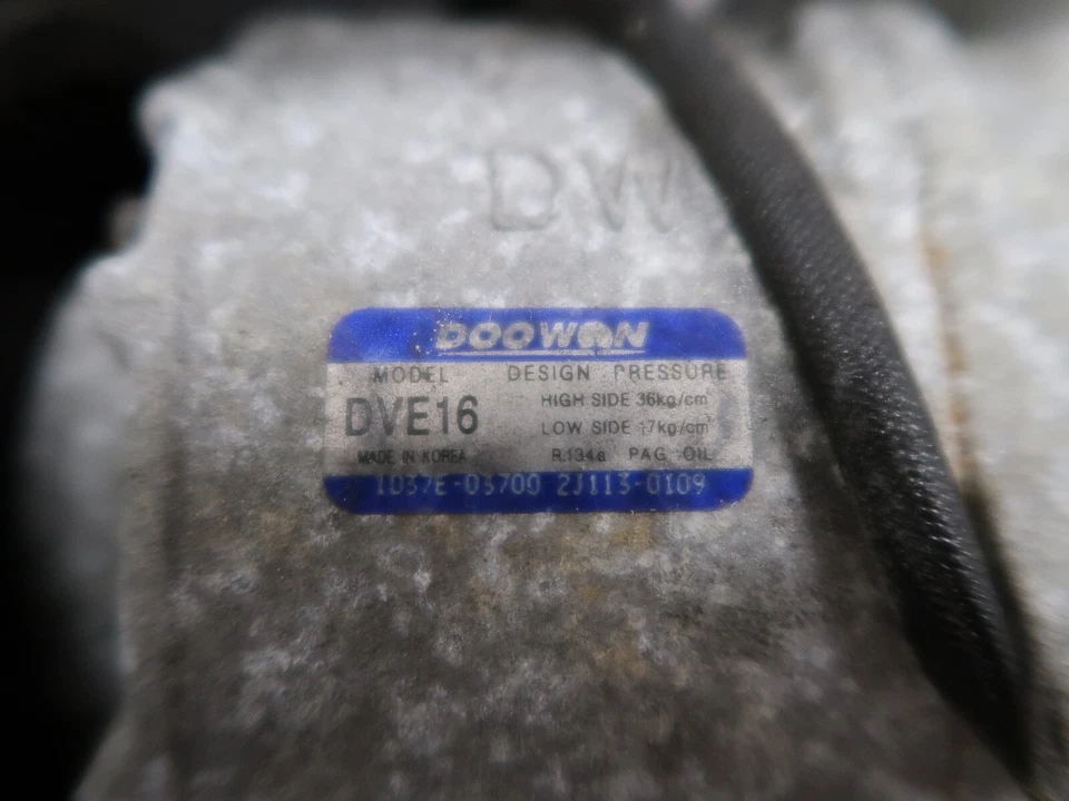 2013-2016 HYUNDAI GENESIS COUPE ПОДЛИННЫЙ КОНДИЦИОНЕР КОМПРЕССОР БЛОК OEM - Изображение 3 из 4