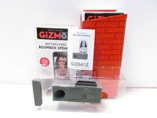 Gizmoz GIFTS-TO-GO Retro Boombox Battery Free Speaker for Iphone GREY GTG-512