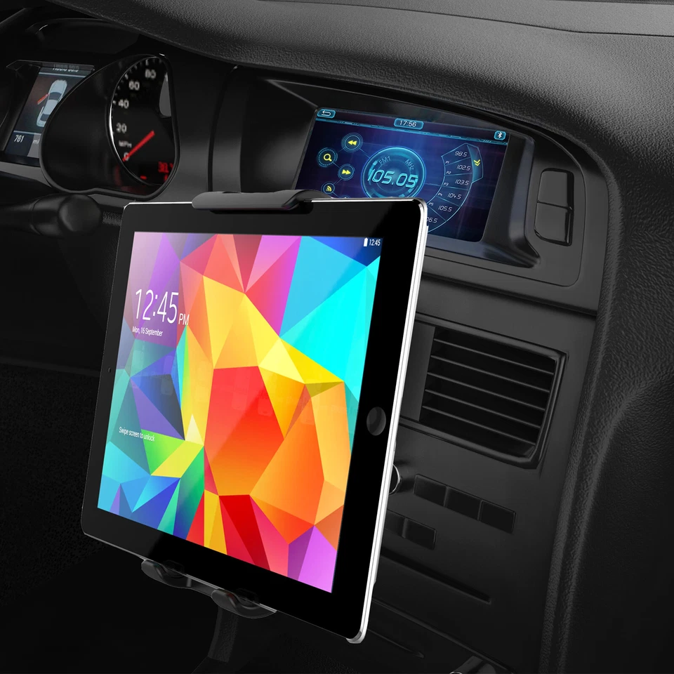 ✅ CD Schlitz Auto Halterung Tablet PC KFZ Halter f Apple iPad Mini 6 5 4 Air Pro - Bild 4 von 4