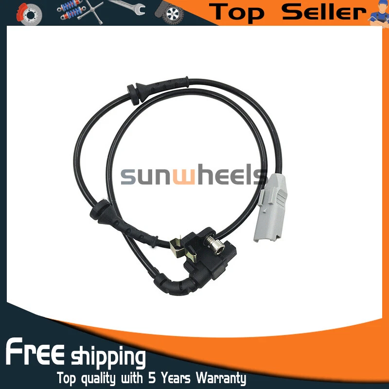 Sensor de velocidad rueda ABS trasero izquierdo/derecho peugeot 307 308 citroen c4 9665386880 Foto 2 de 4