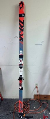 Volkl RaceTiger SG Mens FIS SUPER G Skis 211cm W/ Marker Comp 20 BINDINGS DIN 20