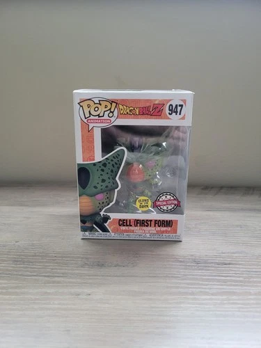 SPECIAL EDITION Funko Pop! DRAGON BALL Z CELL FIRST FORM GLOW IN DARK DBZ