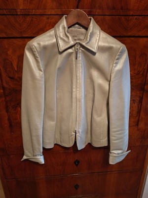 Lederjacke Damen feinstes Lamm Nappa Gr. 36 in permutt  Gianfranco Ferre Studio