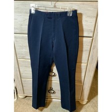 Vintage 70s Roffe Navy Ski Pants - Women's Size 12