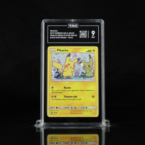 Pikachu graded TAG 9 for sale on eBay