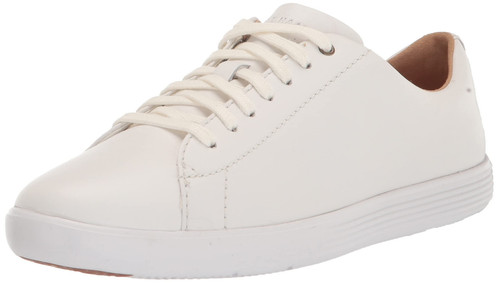 Cole Haan Women's Grand Crosscourt II Leather Sneakers White Size 8 - Picture 1 of 1