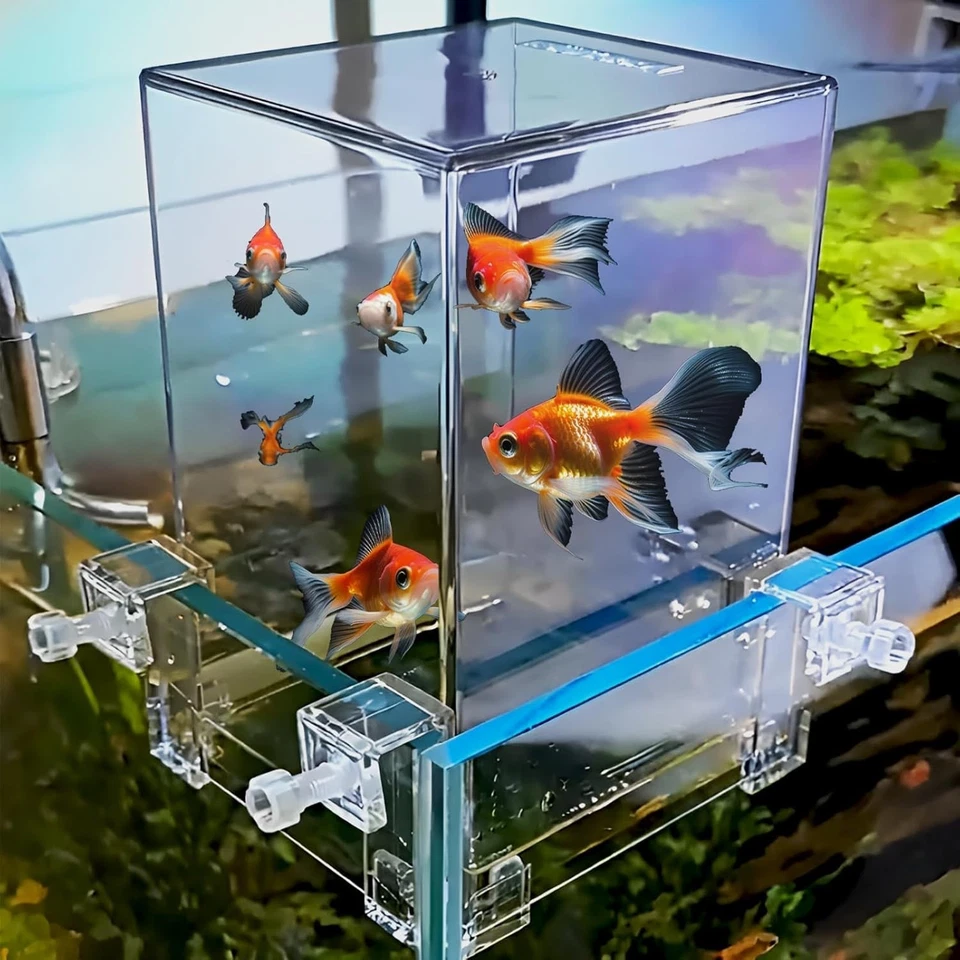 Acrylic Fish Tower Aerial Extender Fish Tank For Ecological Landscaping Viewing - Image 3 of 4