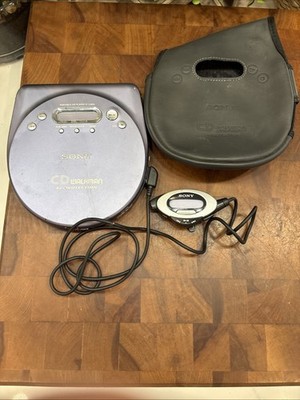 Sony Walkman Portable CD Player Jog Proof G-Protection - Blue (D-EJ815/LM)