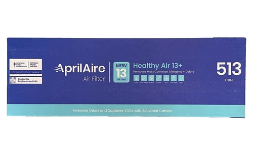 Aprilaire 513CBN - 31" x 28" x 4" Odor Reduction Expandable Air Filter, MERV 13