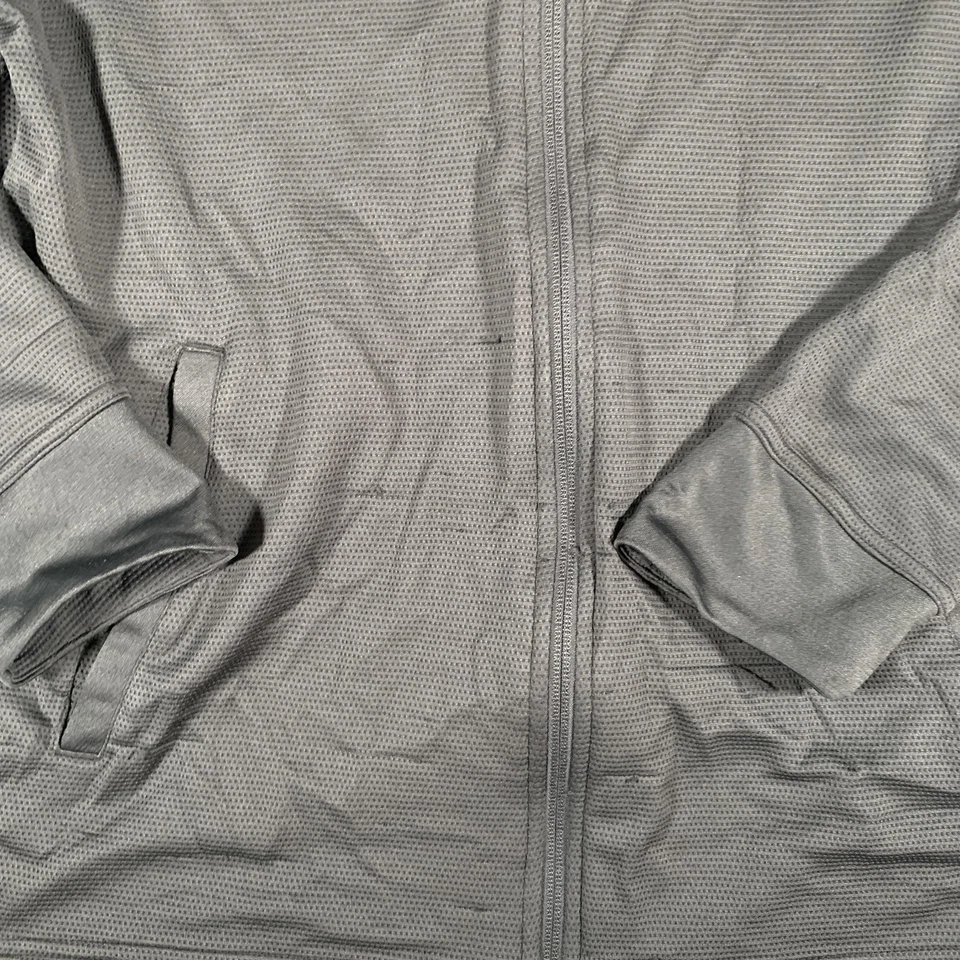 Chaqueta Phoenix Suns Para Hombre Pequeña Gris NBA Baloncesto Nike Dri-FIT Cremallera Completa Pista Foto 3 de 4