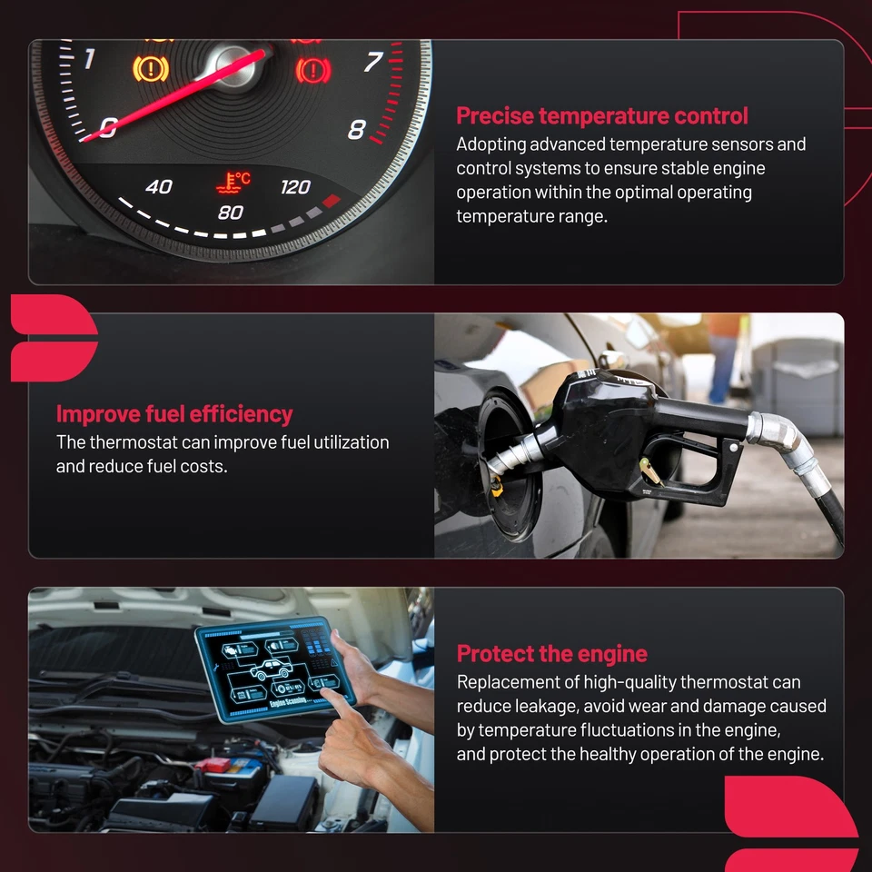 For BMW 228i 320i 328i 428i 528i Z4 Engine Coolant Thermostat Housing Assembly Foto 3 de 4