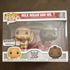 Funko Pop! WWE Hulk Hogan & Mr. T Amazon Exclusive 2-Pack Vinyl Figures