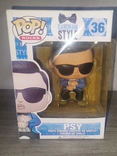 Funko Pop! Rocks Gangnam Style Psy #36 2012 Vaulted Vinyl Figure