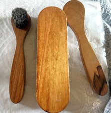 Shoes Shine Brush Set Horsehair Leather Suede Cleaning Polish Boot or Bags Care