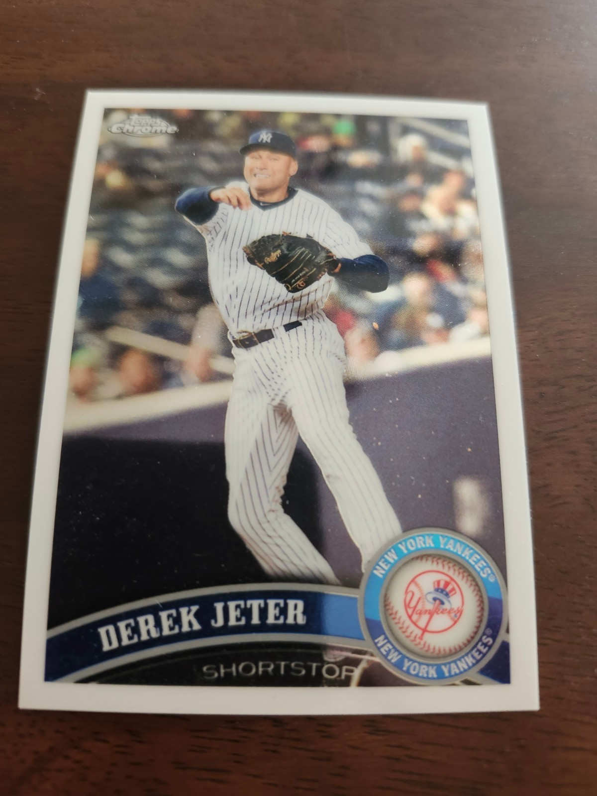 2011 Topps Chrome #20 Derek Jeter Refractor New York Yankees MINT