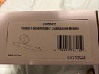 Delta 75950-CZ Trinsic Toilet Paper Holder - Champagne Bronze NEW — photo 3