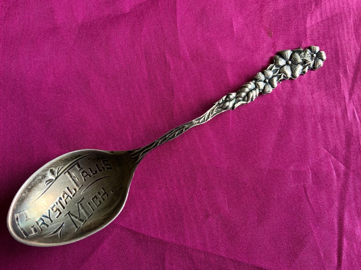 1850-1899 Antique US Sterling Silver Souvenir Spoons for sale | eBay