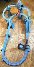 Thomas Friends TrackMaster Risky Rails Bridge Drop Train Set Tested READ