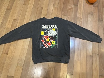 Cage the Elephant Melophobia Neon Pill Grey Sweatshirt Comfort Colors Crew Neck