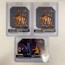 (3) 2024-25 Panini Instant Shai Gilgeous-Alexander #635/638 OKC Champions Lot