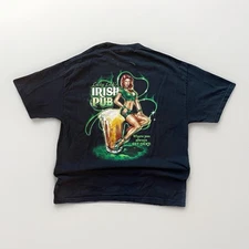 *RARE* 2007 lucky leah’s irish pub graphic tee men’s size XL