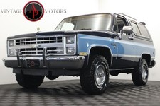 1985 Chevrolet K5 Blazer K5 Silverado Package V8 Auto 4x4 AC!