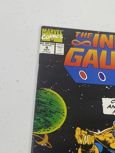 INFINITY GAUNTLET 4 (1991, MARVEL COMICS) Thanos-MCU - Picture 3 of 11