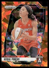 2024 Panini Prizm WNBA Prizms Orange Ice #37 Aerial Powers - BSK