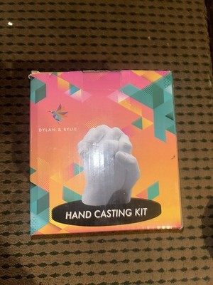 Dylan & Rylie Hand Casting Kit for Couples with Base   DIY Mold & Paint Set