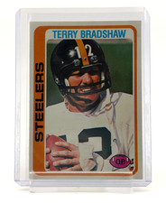 1978 Topps Terry Bradshaw Pittsburgh Steelers