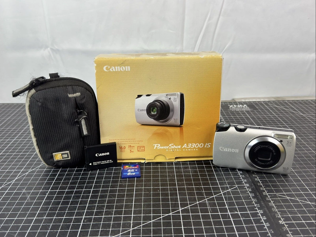 Canon PowerShot A3300 IS Digital Cameras for sale | eBay