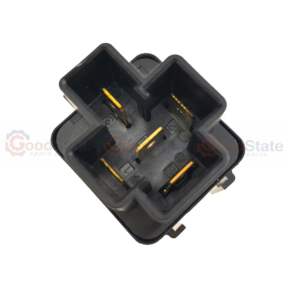 GENUINE Nissan Caravan Cefiro Cima Civilian Crew Cube Cubic Cube Black Relay 12V - Imagen 4 de 4