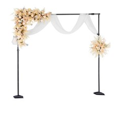 8.5x10ft Universal Backdrop Support System with 7 Bars and 10lb Capacity