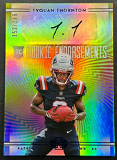 2022 Panini Illusions - Tyquan Thornton #RE-TT New England Patriots RC AUTO /199