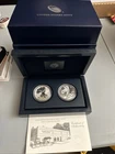 2013 U.S. Mint American Eagle West Point Two-Coin Silver Set in Box with COA