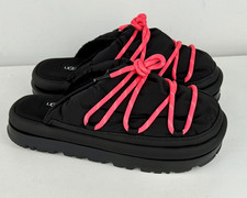 Women 8 - UGG Spaceslider Tech Slider Platform Slippers - 1143951 - Black