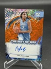 2025-26 Bowman University Best Nyla Brooks /25 orange mini diamond auto signed