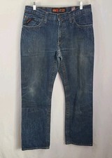 Ariat Work FR M4 Boot Jeans Mens 33x34 Blue Flame Resistant Low Rise CAT 2 Denim