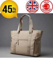 Prite Waterproof Tote Bag with 16" Laptop Compartment -Weekender Bag Work Travel