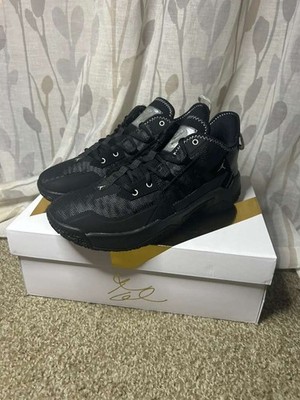 Size 9.5 - Air Jordan One Take 2 Black Metallic Silver