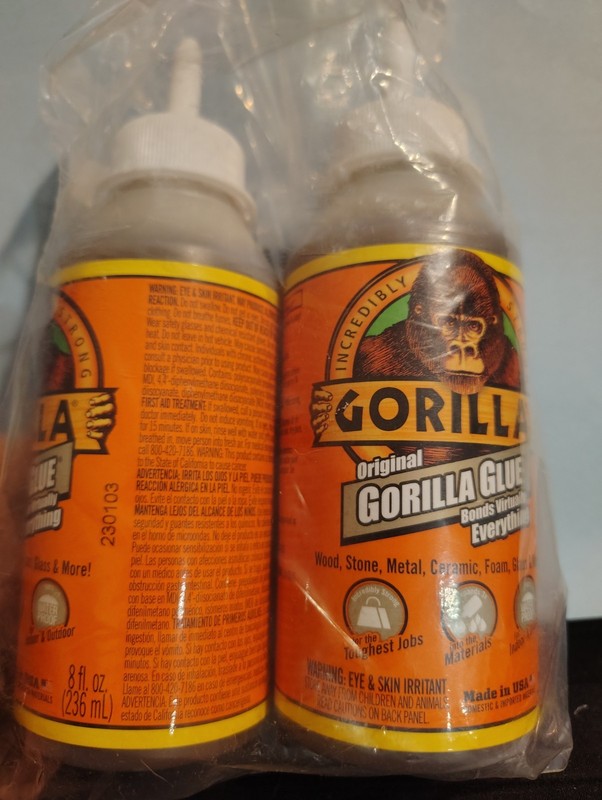 Gorilla Original Gorilla Glue Liquid Adhesive 8 oz 2 Pack New!