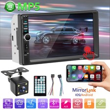 Autoradio Doppio 2 Din 7" Touch Screen Audio Bluetooth + Fotocamera Backup