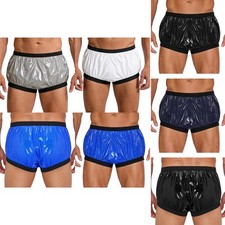 US Mens Leakproof Diaper Covers Waterproof Reusable Incontinence Panty Underwear