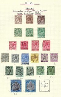 Malta very good KGV collection
