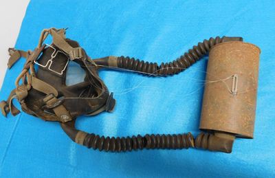 1944 US Navy USN Gas Mask WWII Era | eBay