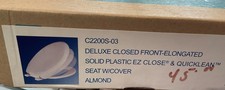 COMFORT SEATS- SEAT W/COVER ALMOND C2200S-03
